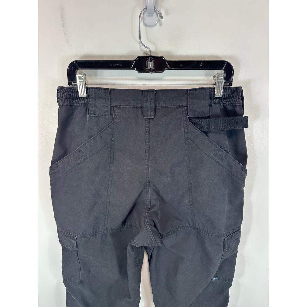 5.11 Tactical Taclite Pro Cargo Pants Black Ripstop Work Utility Size 34x31 - Picture 11 of 12